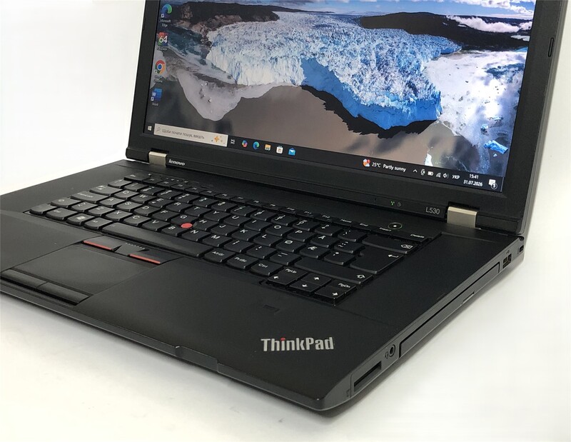 Ноутбук Lenovo ThinkPad L530 / 15.6" (1366x768) / i3-2370M / 8GB / 320GB HDD / Win10Pro / сканер відбитка - Б/в