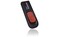 Фото - Флеш-накопитель USB 16GB A-Data C008 Black/Red (AC008-16G-RKD) | click.ua