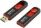 Фото - Флеш-накопитель USB 32GB A-Data C008 Black/Red (AC008-32G-RKD) | click.ua