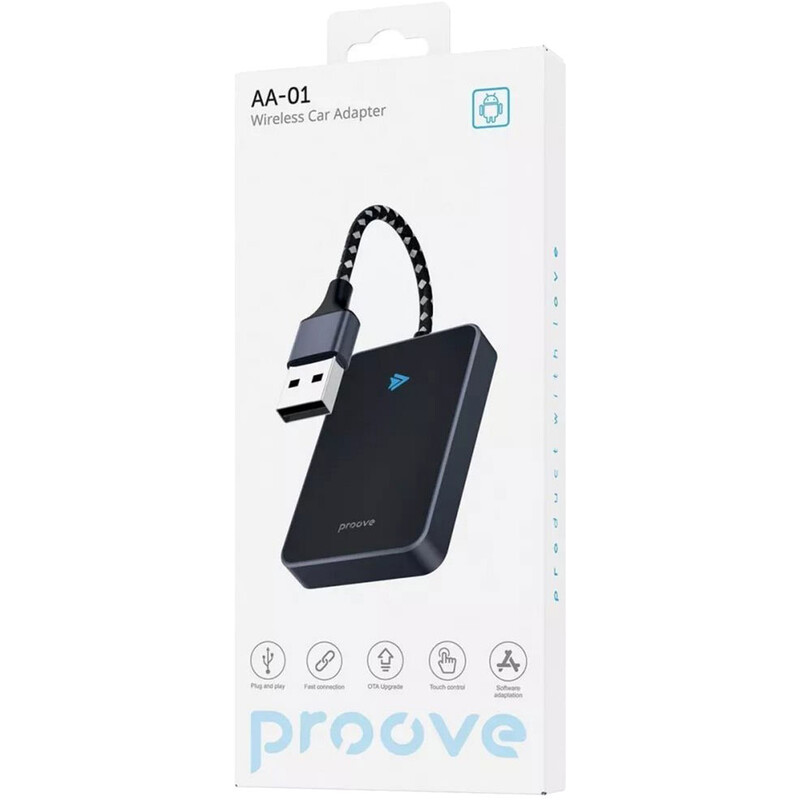 Бездротовий адаптер Android Auto Proove AA-01 Wireless Car Adapter (SMAA00100001)