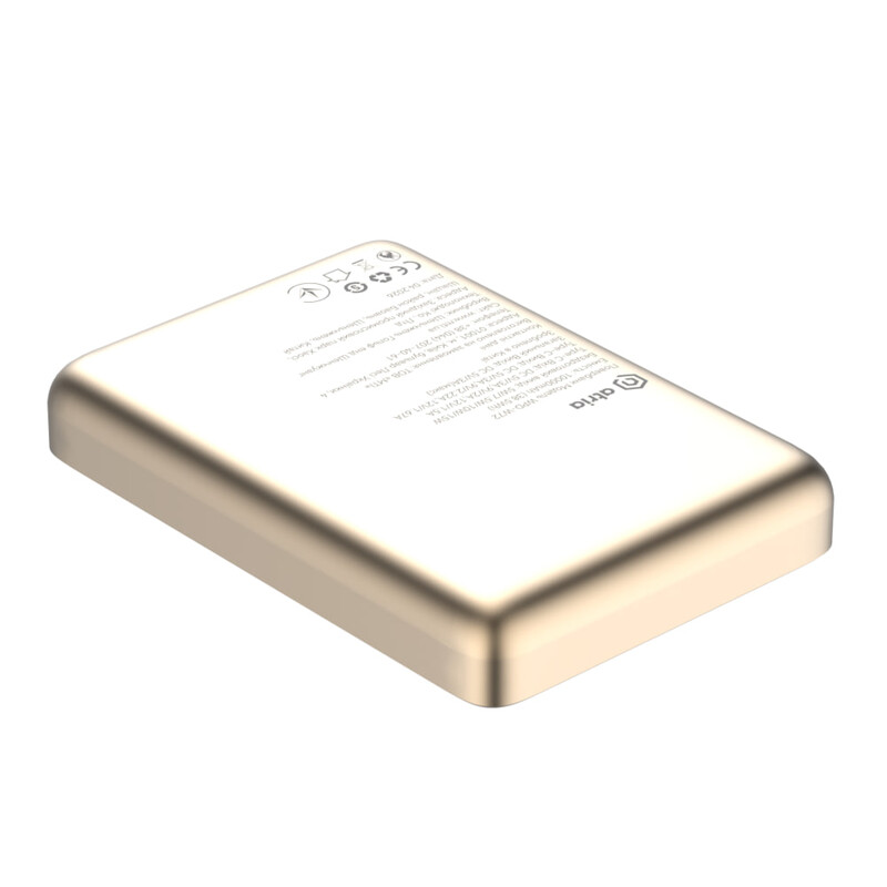 Універсальна мобільна батарея Atria 10000mAh 15W Gold (WPD-W72G)