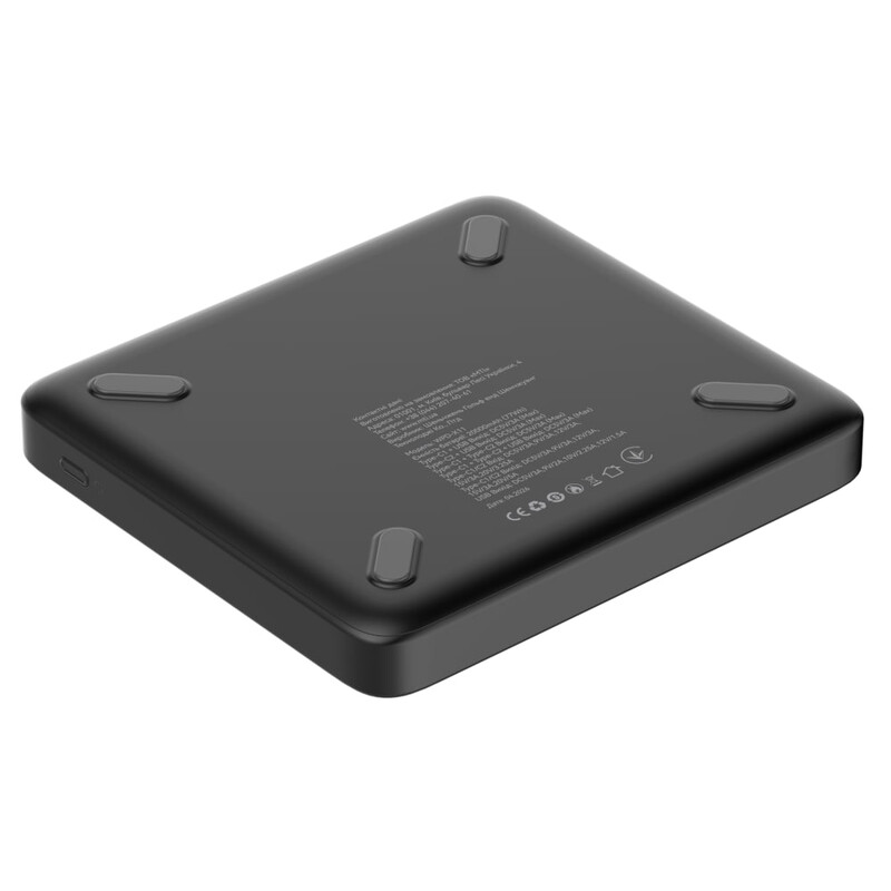 Универсальная мобильная батарея Atria 20000mAh 100W Black (WPD-X11)