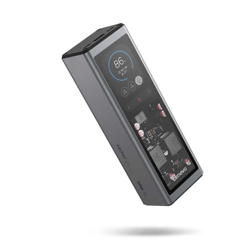 Универсальная мобильная батарея Lenovo 20000mAh 140W Grey (G0A3140WWW)