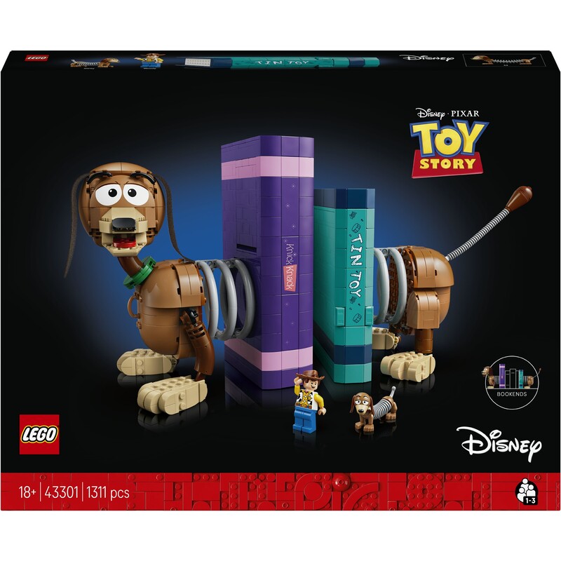 Конструктор LEGO Disney Pixar Книжкові підставки «Собачка Спіралька» з «Історії іграшок» (43301)