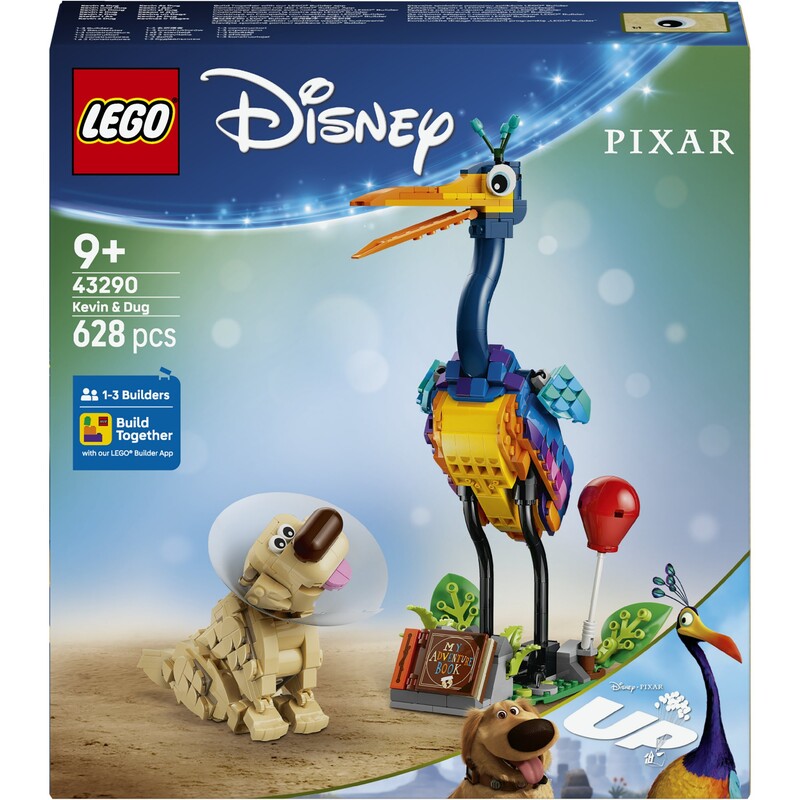 Конструктор LEGO Disney Pixar Кевін та Даг (43290)
