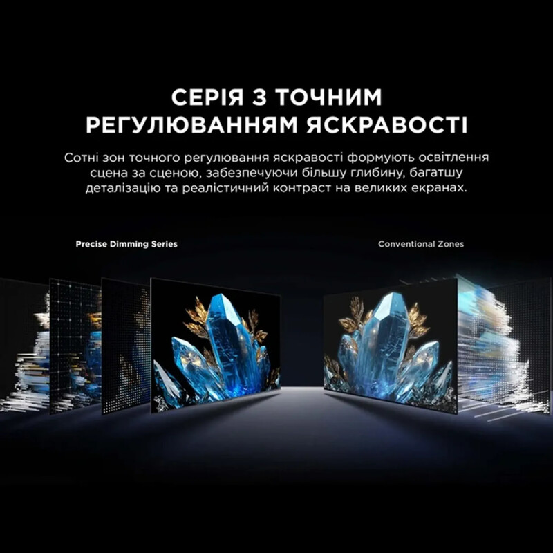 Телевiзор TCL 65C6K PRO