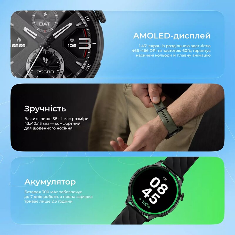 Смарт-часы Proove Terra Graphite (SWTR00006414)