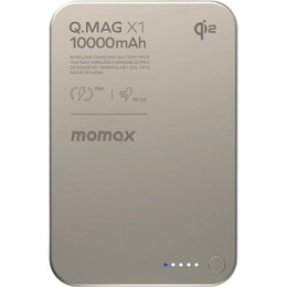 Универсальная мобильная батарея Momax Q.Mag X1 10000mAh 20W Titanium (IP136Q2L)