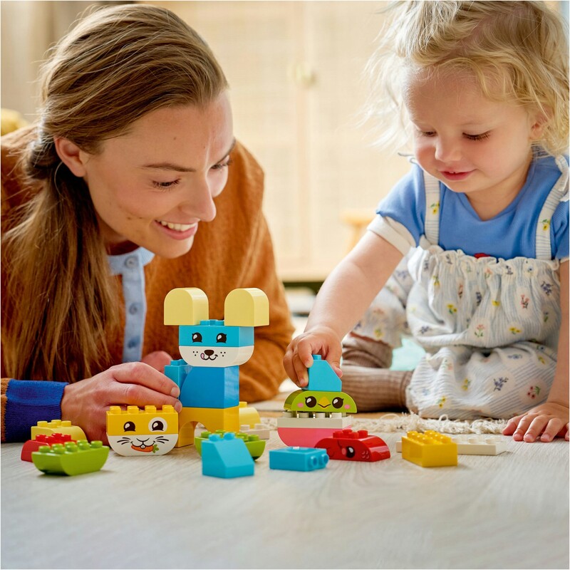 Конструктор LEGO Duplo My First Очаровательные творческие домашние любимцы 3 в 1 (10477)