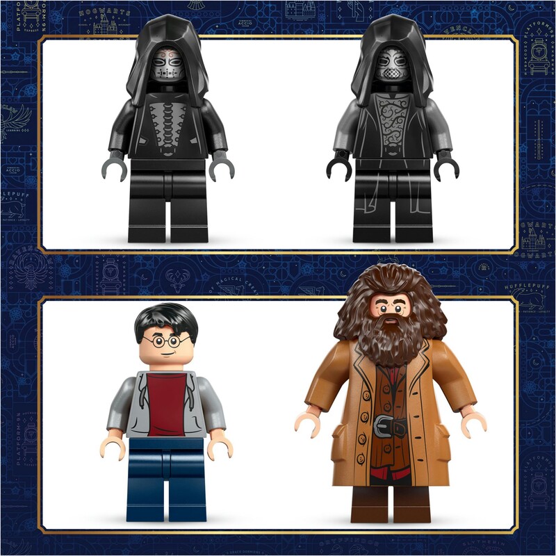Конструктор LEGO Harry Potter Геґрід і Гаррі: Втеча з Тисової вулиці (76459)