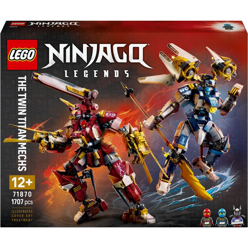 Конструктор LEGO Ninjago Близнюки роботи-Титани (71870)