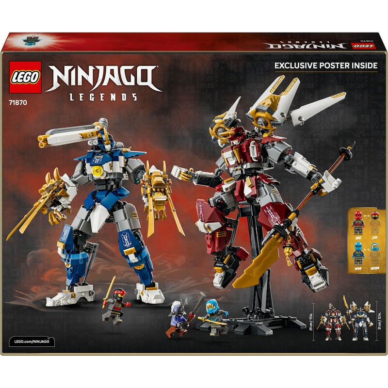 Конструктор LEGO Ninjago Близнюки роботи-Титани (71870)