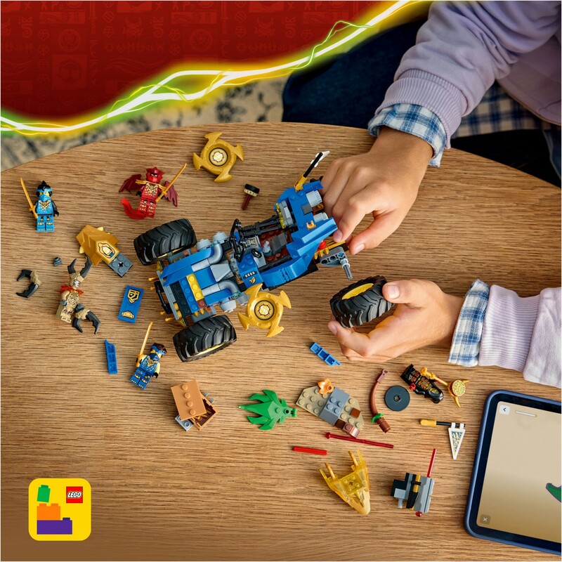 Конструктор LEGO Ninjago Автомобіль-трансформер Джея (71856)