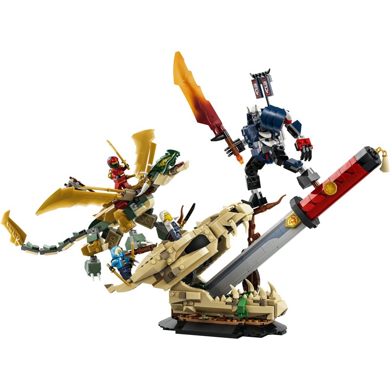 Конструктор LEGO Ninjago Битва біля черепа Дракона з мечем (71871)
