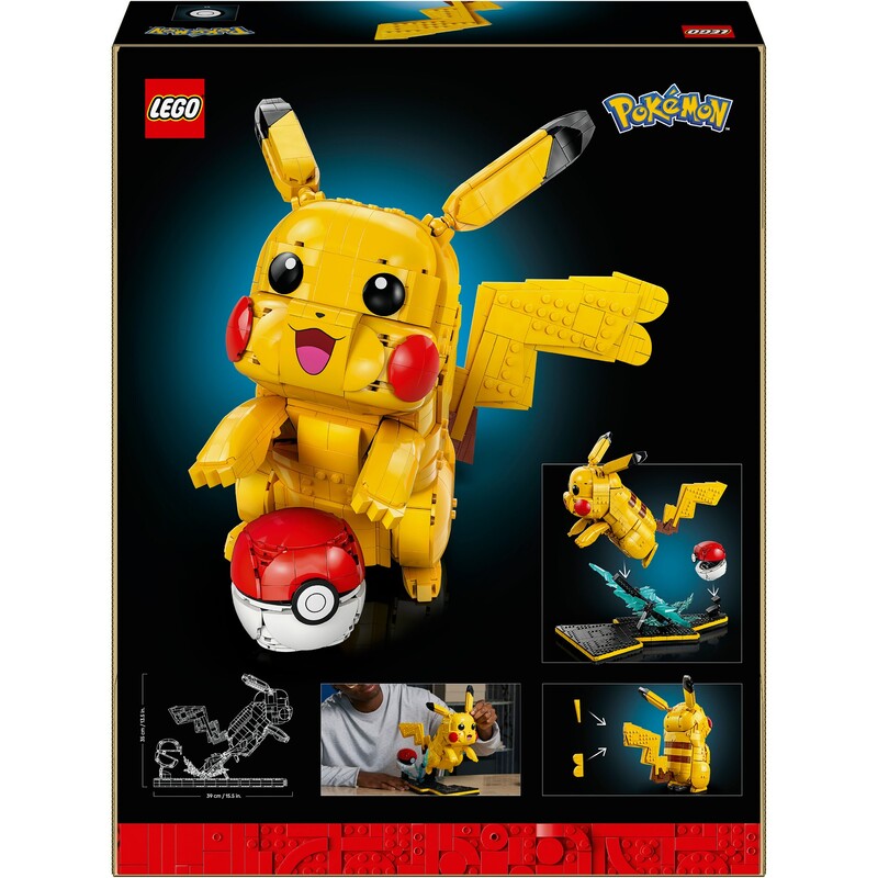 Конструктор LEGO Pokemon Пікачу й покебол (72152)