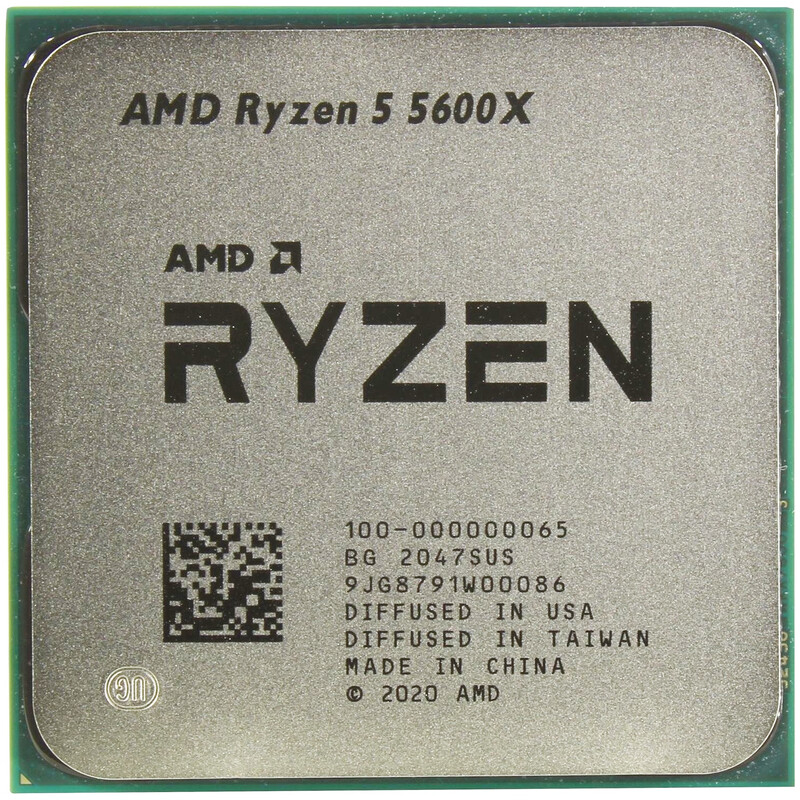 Процесор AMD Ryzen 5 5600X (3.7GHz 32MB 65W AM4) Tray (100-000000065)