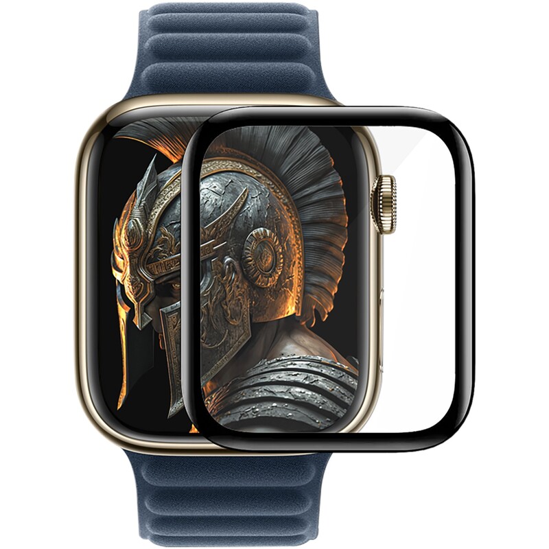 Захисне скло Proove Achilles для Apple Watch Series 7/8/9 45 mm Black (PGPWS945MM01)
