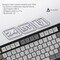 Фото - Клавіатура бездротова Ajazz AF82 Black/Gray/Yellow (AF82-BGY) | click.ua