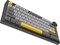 Фото - Клавіатура бездротова Ajazz AK820 V2 White Peach Switch Black/Gray/Yellow (AK820-V2-WP-BGY) | click.ua