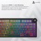 Фото - Клавіатура бездротова Ajazz AK820 V2 White Peach Switch Purple/White/Blue (AK820-V2-WP-PWB) | click.ua