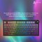Фото - Клавіатура бездротова Ajazz AK820 V2 White Peach Switch Purple/White/Blue (AK820-V2-WP-PWB) | click.ua