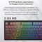 Фото - Клавіатура бездротова Ajazz AK820 V2 White Peach Switch Purple/White/Blue (AK820-V2-WP-PWB) | click.ua