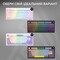 Фото - Клавіатура бездротова Ajazz AK820 V2 White Peach Switch Purple/White/Blue (AK820-V2-WP-PWB) | click.ua