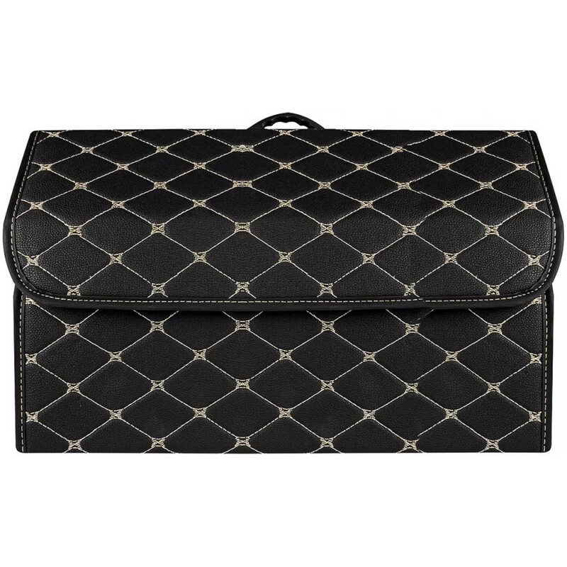 Органайзер у багажник автомобіля PRC Black/Beige (44650)