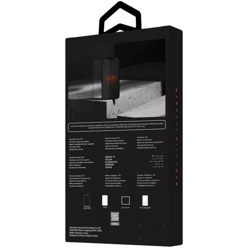 Защитное стекло Proove DLC для iPhone 14 Pro Max/15 Plus/16 Plus Black (PGDLCI14PM01)