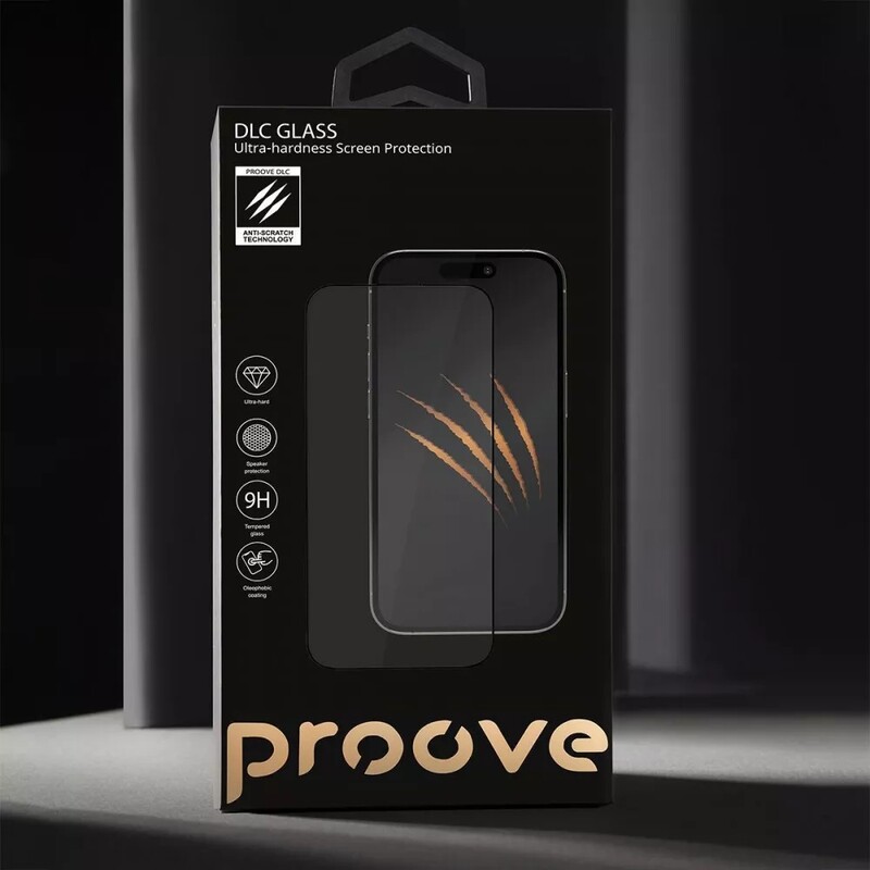 Защитное стекло Proove DLC для iPhone 17 Air Black (PGDLCI17A001)