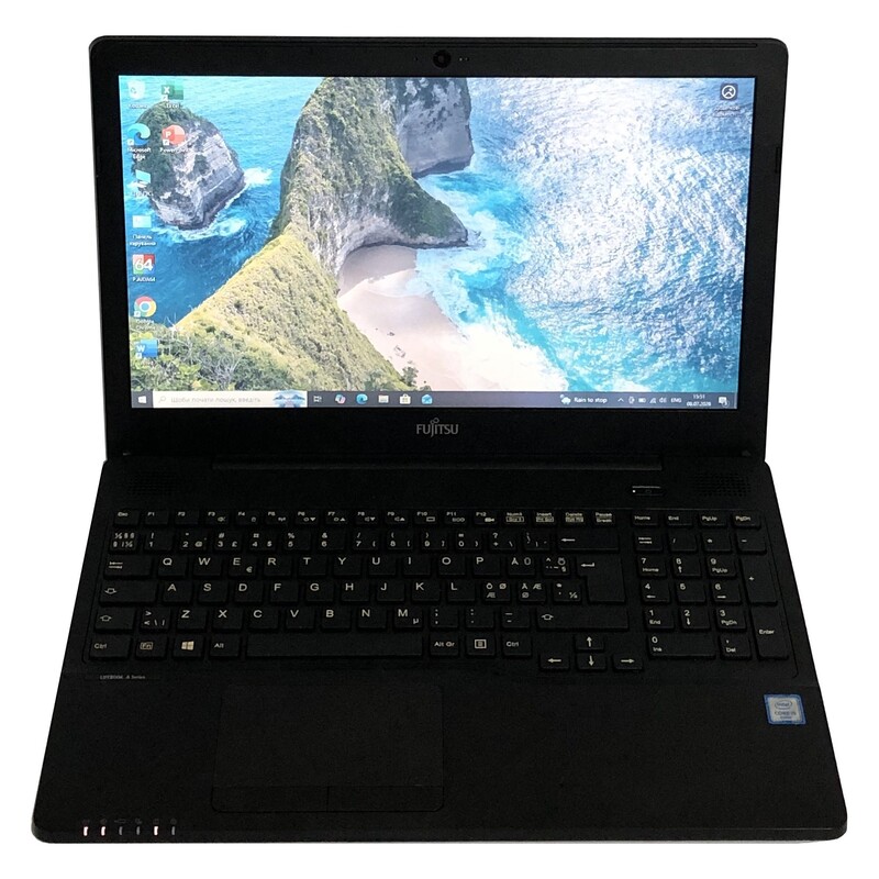 Ноутбук Fujitsu Lifebook A556 / 15.6" (1366х768) / i5-6200U / 8GB / 128GB SSD / Win10Pro - Б/у