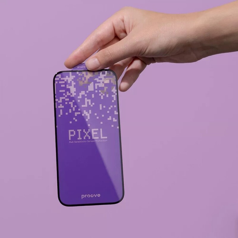 Защитное стекло Proove Pixel для iPhone 14 Pro Max/15 Plus/16 Plus Black (PGPPXI14PM01)