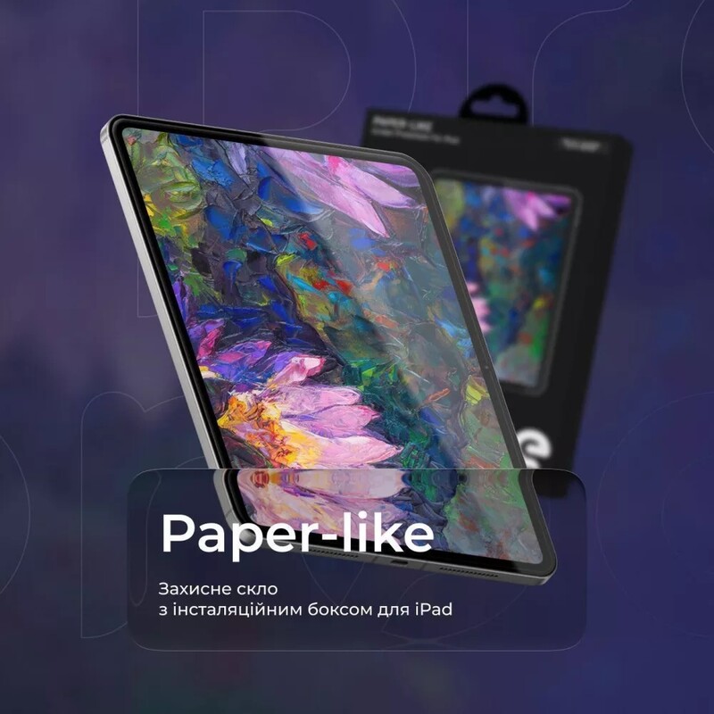 Захисне скло Proove Paper-like Installation Box для iPad 10.9 2022 Transparent (PGPPLIP10900)