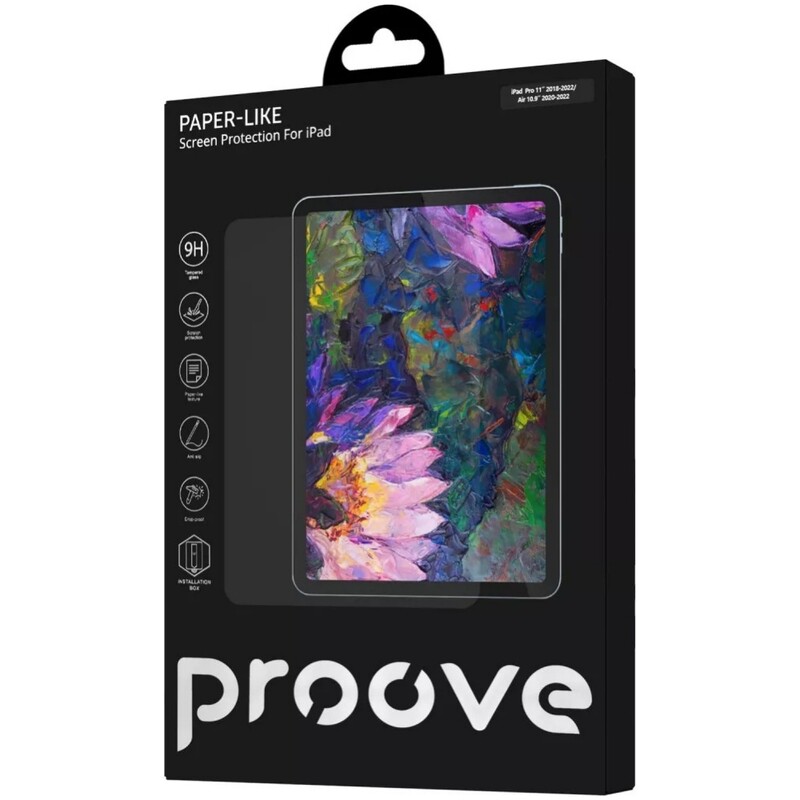 Захисне скло Proove Paper-like Installation Box для iPad Pro 11 2018-2022/Air 10.9 2020-2022 Transparent (PGPPLIPA1090)