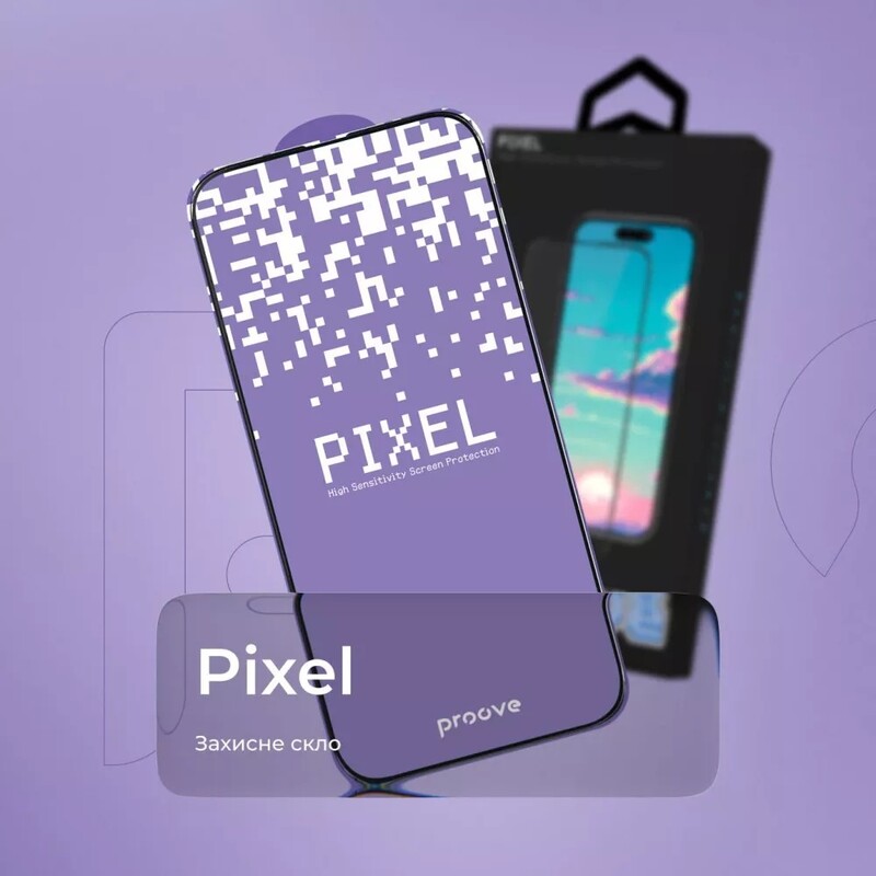 Захисне скло Proove Pixel для iPhone Xr/11 Black (PGPPXI110001)