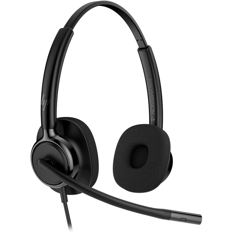 Гарнитура Poly Mission 425 Stereo USB-C/A Black (C01B3AA)