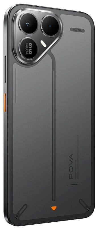 Смартфон Tecno Pova 8 5G (LK6) 8/128GB Graphite Black (4894947132322)