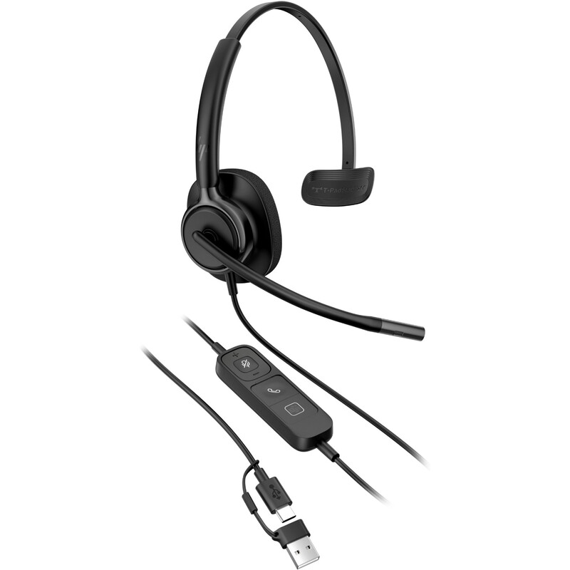 Гарнітура Poly Mission 415 Monaural USB-C/A Black (C01A9AA)