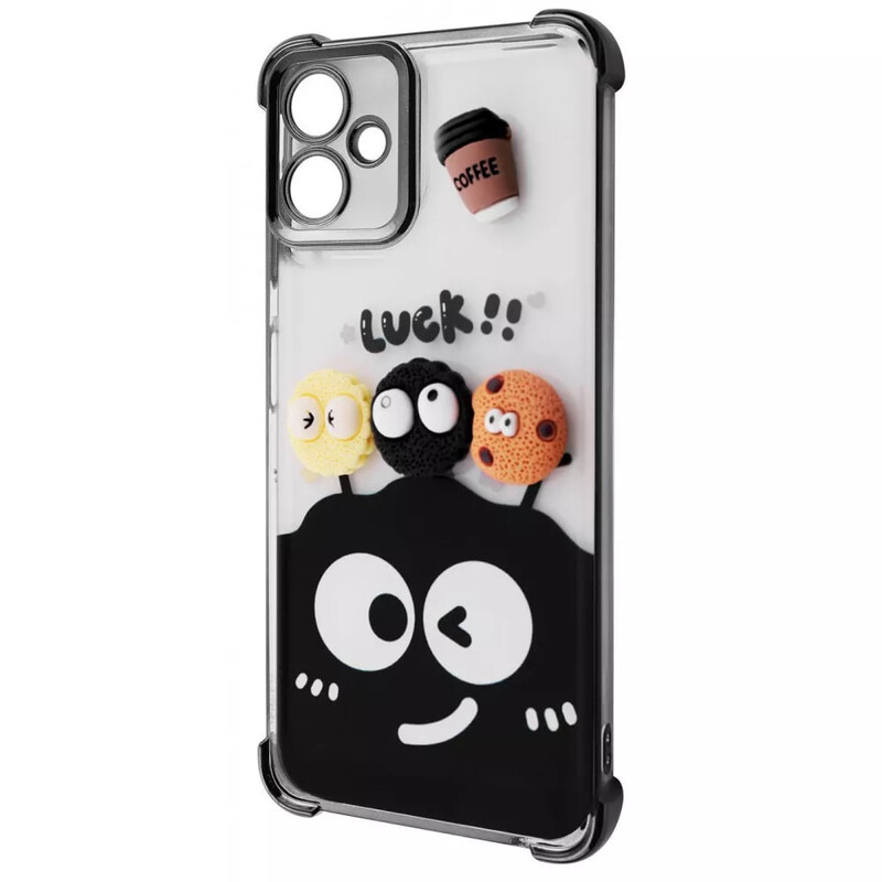 Чохол-накладка Wave Winkie для Samsung Galaxy A06 Black Splash (2003000262339)