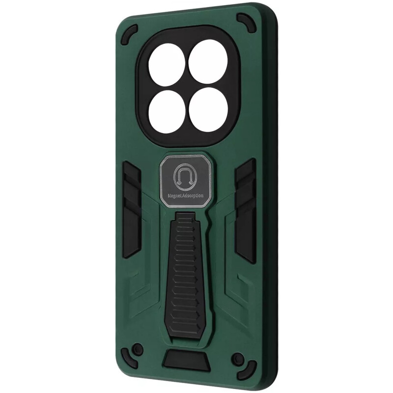 Чохол-накладка PRC Armor Magnetic для Xiaomi Redmi Note 14 Pro+ Dark Green
