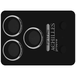 Защитное стекло Proove Achilles Full Metal для камеры iPhone 17 Pro Silver (CPPAFM17P006)
