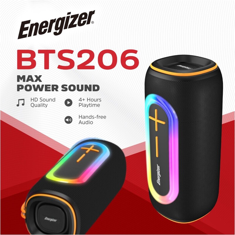 Акустична система Energizer BTS206 Black