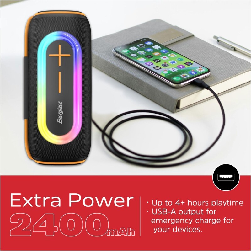 Акустична система Energizer BTS206 Black
