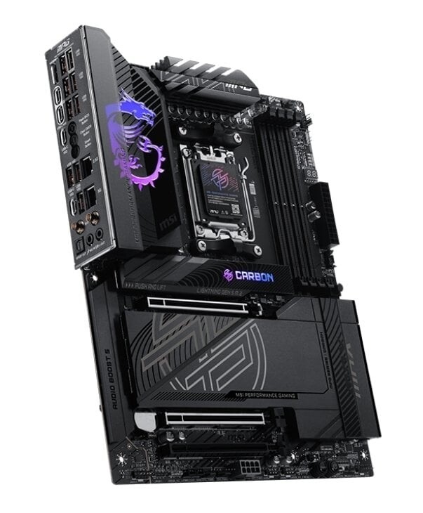 Материнська плата MSI MPG X870E Carbon Max WiFi Socket AM5