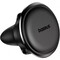 Фото - Держатель автомобильный для смартфона Baseus Magnetic Air Vent Car Mount Holder with Cable Clip Black (C40141201113-00) | click.ua