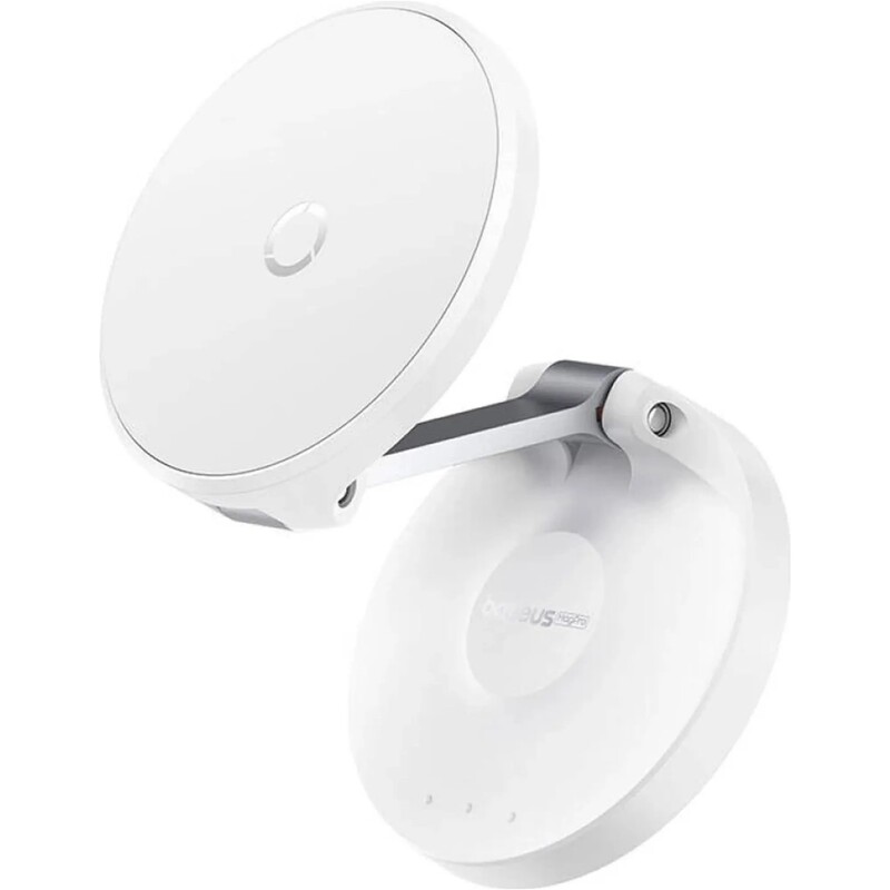 Тримач автомобільний для смартфона Baseus MagPro Magnetic Foldable White (B10564101211-00)