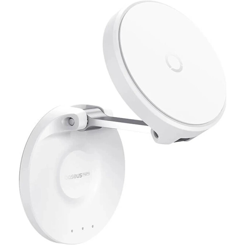 Тримач автомобільний для смартфона Baseus MagPro Magnetic Foldable White (B10564101211-00)