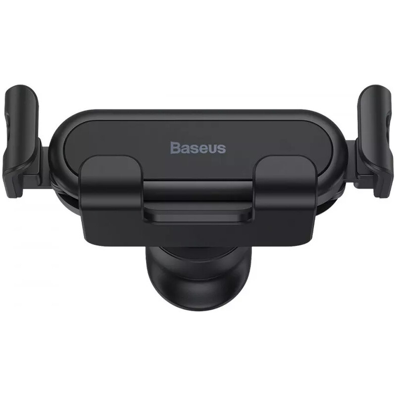 Тримач автомобільний для смартфона Baseus Stable Gravitational Car Mount Lite (Air Outlet Version) Black (SUWX010001)