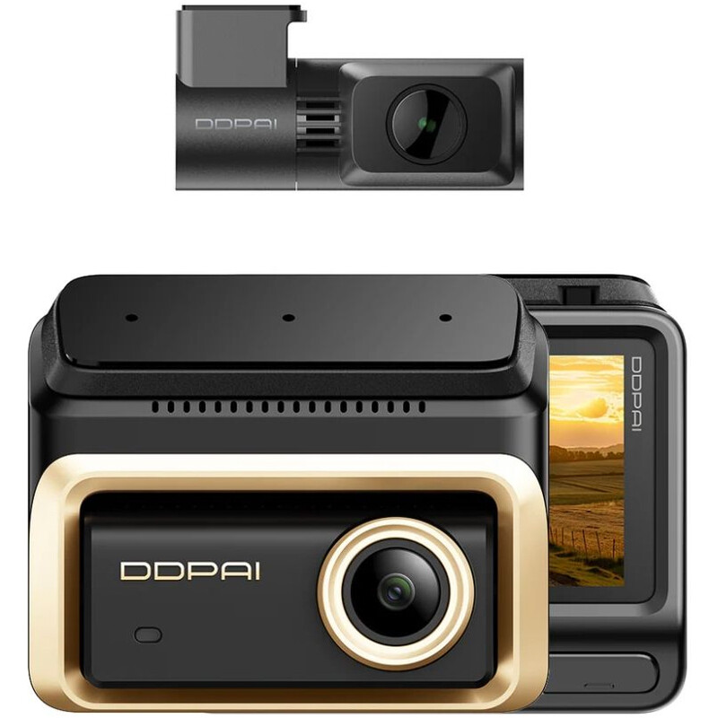 Відеореєстратор DDPai Dashcam Z90 + камера заднього виду (6934915205820)