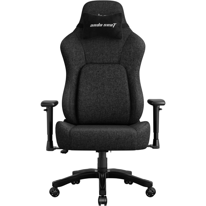 Крісло для геймерів Anda Seat Phantom 4 L Black Fabric (AD18YSD-72-B-F-B01)